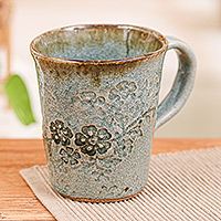 Ceramic mug, Charming Bloom