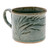 Ceramic cup, 'Windy Nature' - Thai-Made Nature-Themed Crackled Green Celadon Ceramic Cup