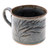 Ceramic cup, 'Windy Nature' - Thai-Made Nature-Themed Crackled Green Celadon Ceramic Cup