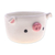 Ceramic mini flower pot, 'Piglet Spring' (small) - Piglet-Shaped Ceramic Mini Flower Pot and Saucer (Small)