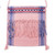 Cotton sling bag, 'Hill Tribe Sweetness' - Pink Blue Red Handwoven Stitched Cotton Hill Tribe Sling Bag
