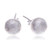Sterling silver stud earrings, 'Bright Globes' - Orb-Shaped Modern Textured Sterling Silver Stud Earrings