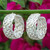 Sterling silver half-hoop earrings, 'Woven Beauty' - Woven-Textured Silver Half-Hoop Earrings from Thailand