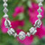Silver beaded pendant necklace, 'Hill Tribe Majesty' - Bohemian Thai Hill Tribe Silver Beaded Pendant Necklace