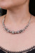 Silver beaded pendant necklace, 'Hill Tribe Majesty' - Bohemian Thai Hill Tribe Silver Beaded Pendant Necklace