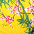 Cotton parasol, 'Peace Cranes in Yellow' - Thai-Made Hand-Painted Crane-Themed Yellow Cotton Parasol