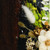 Resin-coated wood and natural fiber wall art, 'Eclipsed Bloom' - Thai Inspirational Nature-Themed Wood and Flower Wall Art