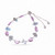 Amethyst and blue quartz beaded bracelet, 'Thriving Wise Love' - Silver-Plated Brass Beaded Bracelet with Amethyst and Quartz (image 2b) thumbail
