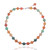 Garnet and jade beaded necklace, 'Joyful Jade' - Natural Jade and Garnet Beaded Necklace Crafted in Thailand (image 2d) thumbail