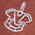 Sterling silver pendant, 'Ganesha Presence' - Inspirational Brushed-Satin Sterling Silver Ganesha Pendant (image 2b) thumbail