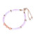 Multi-gemstone beaded bracelet, 'Triple Sweetness' - Multi-Gemstone Peach Pearl Beaded Bracelet in Pink Hues thumbail