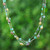 Cultured pearl and quartz strand station necklace, 'Layering Glamour' - Cultured Pearl and Quartz Four-Strand Station Necklace (image 2) thumbail