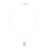 Sterling silver pendant necklace, 'Roots of Life' - Openwork Minimalist Tree of Life-Themed Silver Necklace (image 2d) thumbail