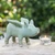 Celadon ceramic figurine, 'Flying Grey Pig' - Celadon Ceramic Flying Pig Figurine with Bluish-Grey Glaze (image 2j) thumbail