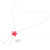 Gold-plated natural orchid flower lariat necklace, 'Luxurious Pink' - Spring-Inspired 22k Gold-Plated Pink Orchid Lariat Necklace (image 2e) thumbail