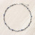Cultured pearl and glass beaded necklace, 'Enigmatic Berries' - Thai-Made Cultured Pearl and Glass Beaded Necklace in Grey (image 2c) thumbail