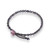 Multi-gemstone beaded wristband bracelet, 'Jewels of Mist' - Multi-Gemstone Beaded Wristband Bracelet with Agate Clasp thumbail