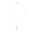 Sterling silver pendant necklace, 'Serpentine Spark' - 925 Sterling Silver Necklace with Cubic Zirconia Eyed Snake (image 2d) thumbail