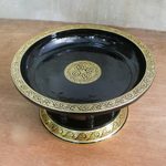 Lacquered wood offering centerpiece, 'Khantok' - Lacquered wood offering centerpiece