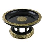 Lacquered wood offering centerpiece, 'Khantok' - Lacquered wood offering centerpiece