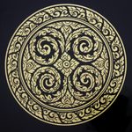 Lacquered wood offering centerpiece, 'Khantok' - Lacquered wood offering centerpiece