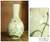 Celadon ceramic vase, 'Lofty Lotus' - Celadon ceramic vase