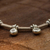 Silbernes Bettelarmband - Silbernes Charm-Armband des thailändischen Bergstammes