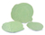 Celadon ceramic plates, 'Green Elephants' (set of 3) - Handmade Celadon Ceramic Plates (Set of 3)