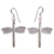 Silver dangle earrings, 'Dragonfly Dreams' - Silver dangle earrings