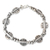 Silver charm bracelet, 'Mystic Origins' - Handcrafted Hill Tribe 950 Silver Bracelet (image 2a) thumbail