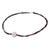 Pearl and tourmaline necklace, 'Ivory Chrysanthemum' - Beaded Tourmaline and Pearl Necklace (image 2b) thumbail