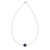 Amethyst pendant necklace, 'Rotations' - Amethyst Pendant Necklace (image 2c) thumbail
