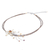 Citrine flower necklace, 'Honey Flower' - Handcrafted Floral Beaded Citrine Necklace from Thailand (image 2e) thumbail
