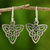 Silver dangle earrings, 'Star Legends' - 950 Silver Dangle Earrings from Thailand thumbail