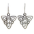 Silver dangle earrings, 'Star Legends' - 950 Silver Dangle Earrings from Thailand (image 2a) thumbail