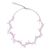 Rose quartz choker, 'Autumnal Dew' - Handcrafted Beaded Rose Quartz Necklace (image 2d) thumbail