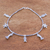Silver anklet, 'Marine Odyssey' - 950 Silver Anklet (image 2) thumbail