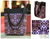 Cotton handbag, 'Hypnotic Poppy' - Cotton handbag
