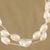 Pearl choker, 'Charming Rose' - Pearl Choker Necklace Handmade in Thailand (image 2b) thumbail
