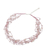 Pearl choker, 'Pink Web of Beauty' - Pearl Strand Necklace (image 2d) thumbail
