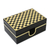 Lackierte Holzkiste - Handgefertigte dekorative Box aus Lackware aus Mangoholz
