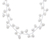 Pearl and crystal choker, 'Spiral' - Bridal Pearl Strand Necklace thumbail