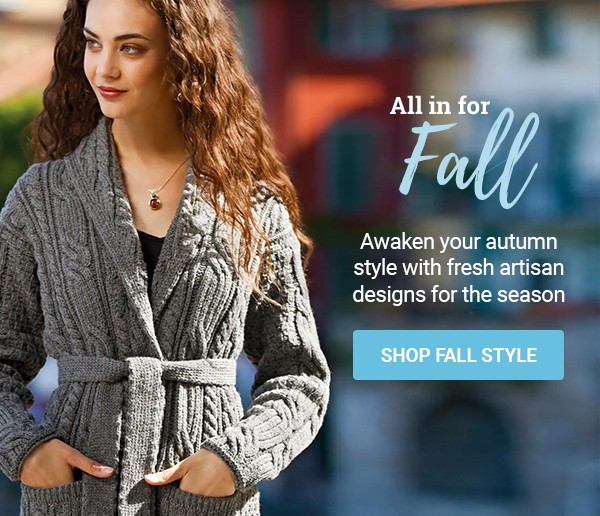 All in for Fall | Awaken your autumn style with fresh artisan designs for the season | SHOP FALL STYLE