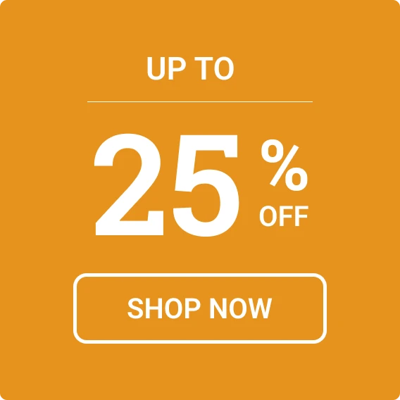 15% TO 25% OFF - SHOP NOW